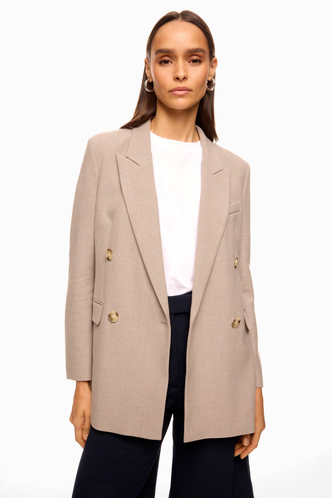 Boss Grey Oversized Blazer Grey Boss Grey Oversized Blazer Grey