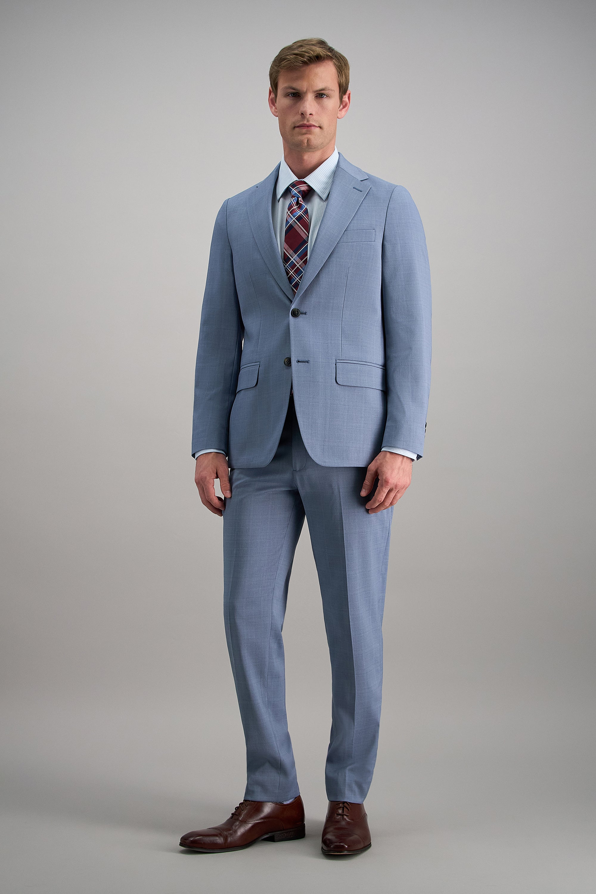 Haggar Smart Wash Tonal Plaid Suit Jacket Haggar Smart Wash Tonal Plaid Suit Jacket
