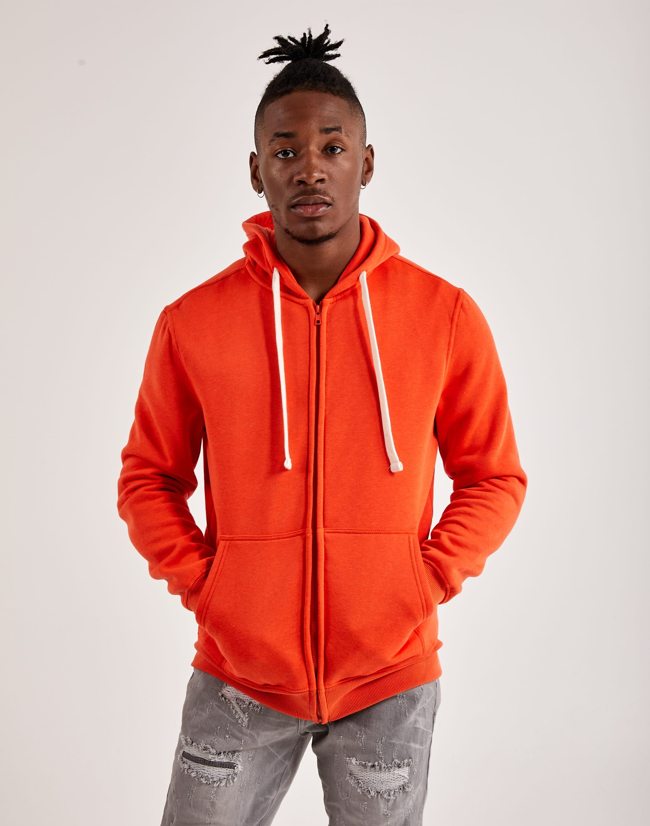 DH Essentials Basic Full-Zip Fleece Hoodie DH Essentials Basic Full-Zip Fleece Hoodie