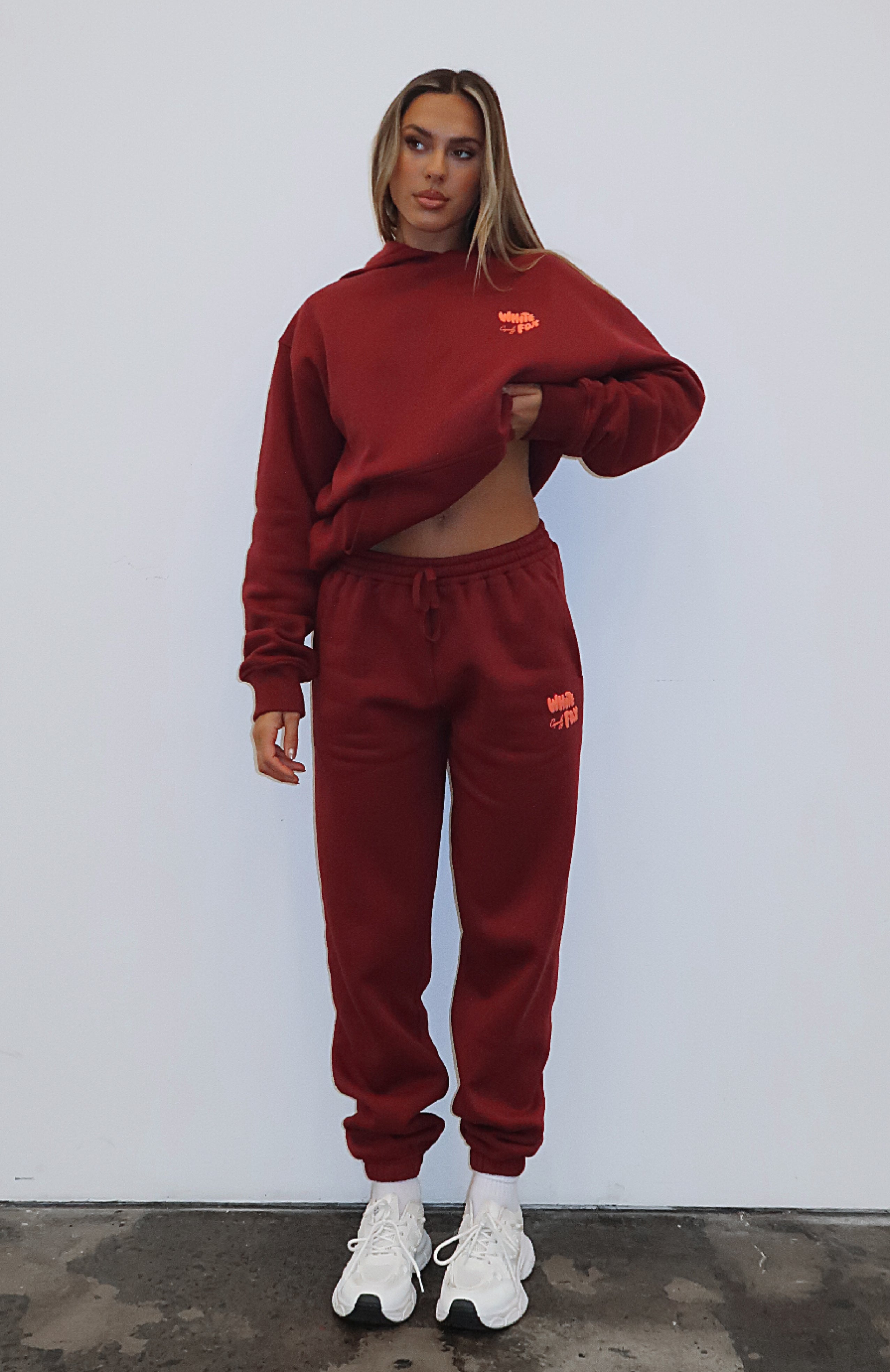 Capsule Star Of The Moment Sweatpants Burgundy Capsule Star Of The Moment Sweatpants Burgundy