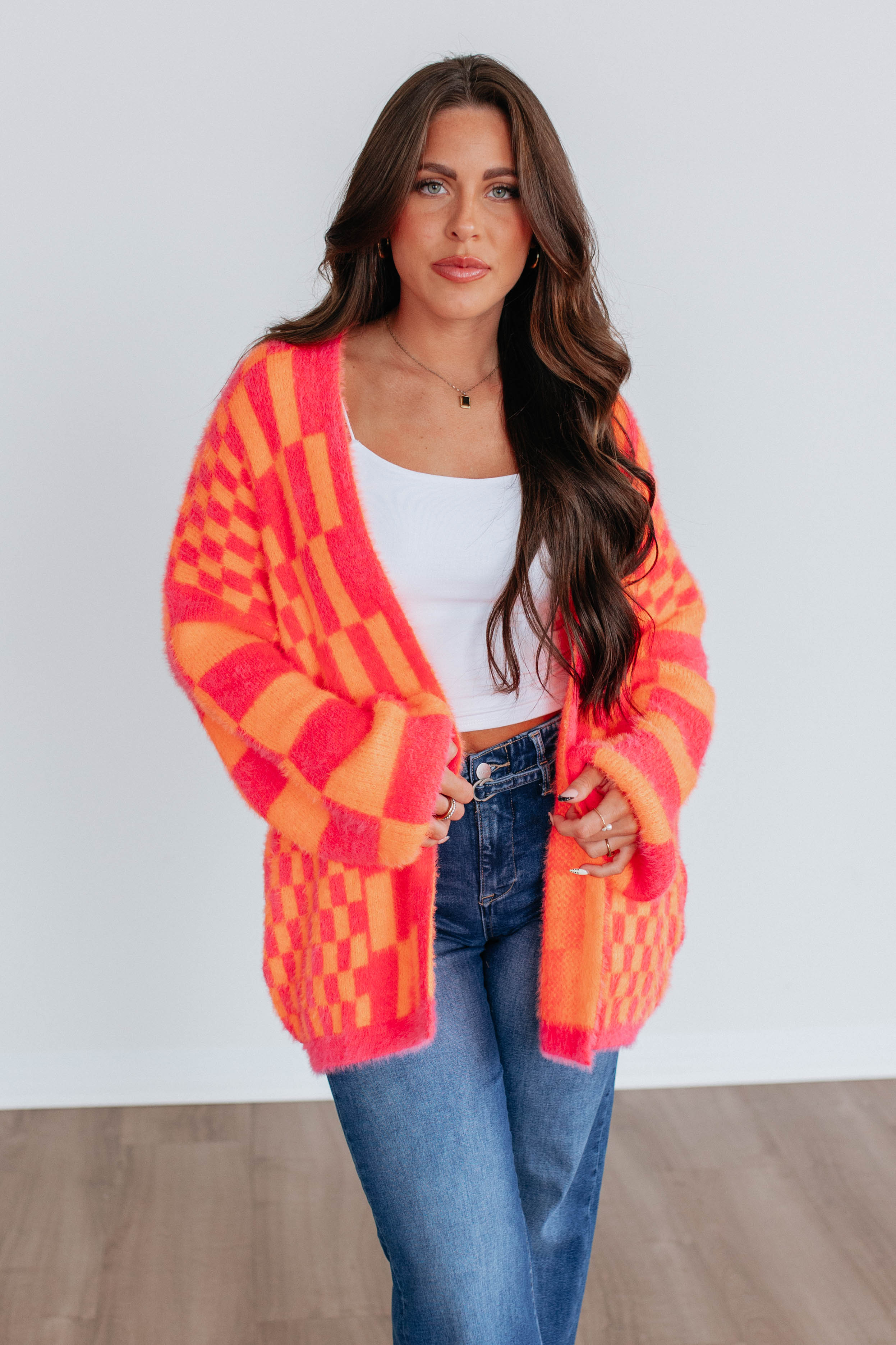 Kristy Checkered Cardigan Kristy Checkered Cardigan