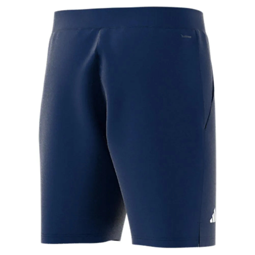 Men’s Club Climacool in Woven Stretch Tennis Shorts Dark Blue – Blue