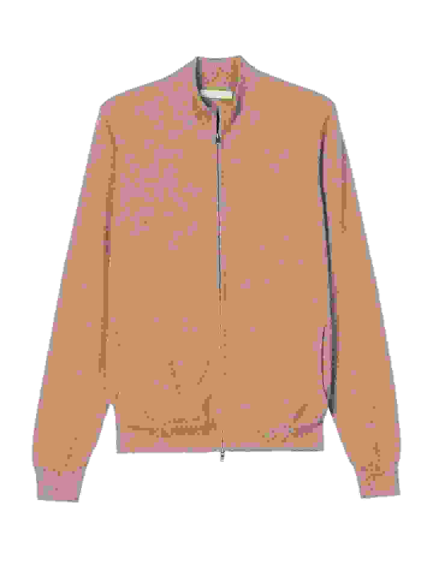 Organic Color Essential Full-Zip Cashmere Cardigan – X taupe MK- Organic Color Essential Full-Zip Cashmere Cardigan – X taupe MK-