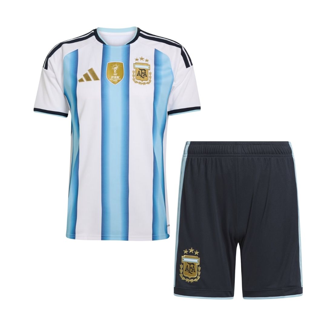 Kid’s Argentina Home Jersey Kit – Jersey+Shorts – # Kid’s Argentina Home Jersey Kit – Jersey+Shorts – #