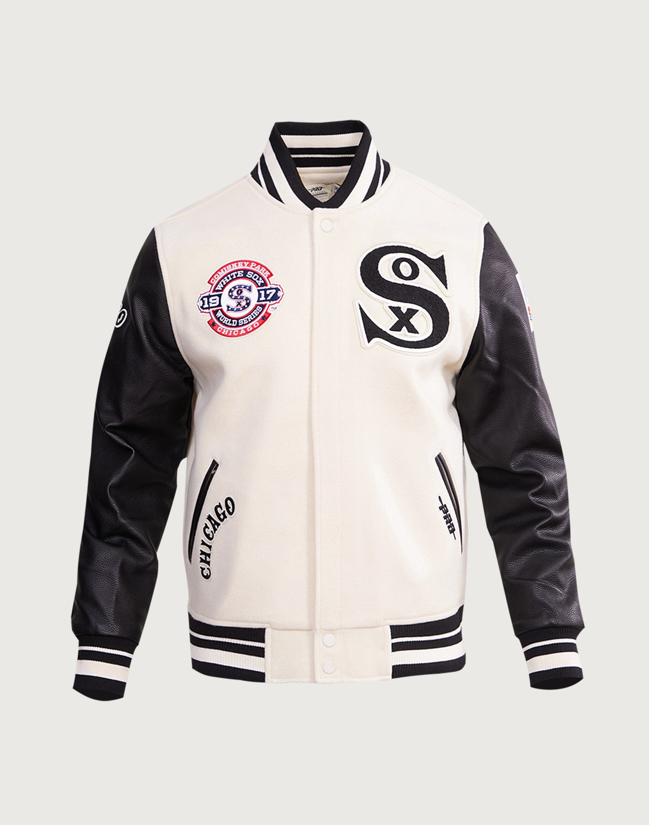 Pro Standard MLB Chicago White Sox Retro Classic Rib Wool Varsity Jacket