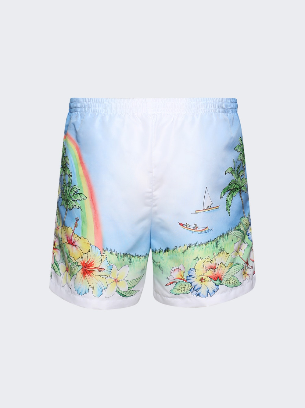 Aloha Printed Swim Shorts Multicolor