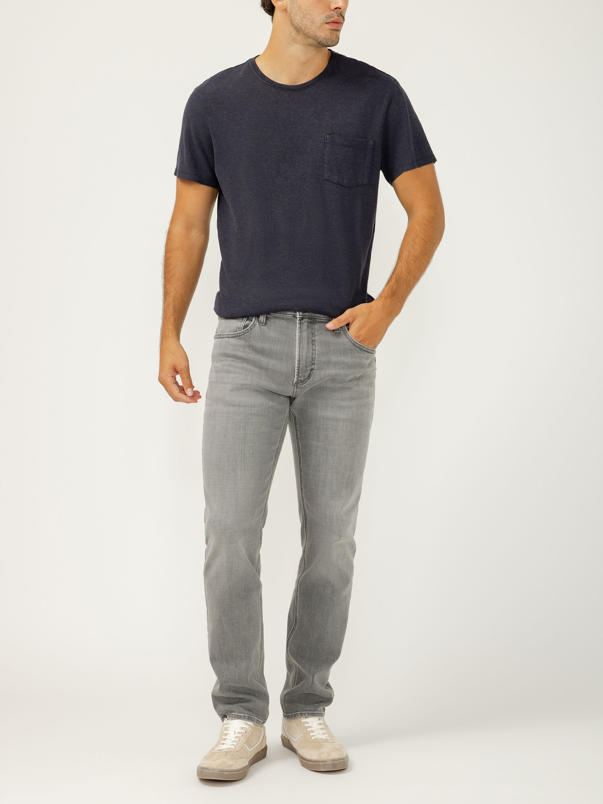 Men’s Konrad Slim Fit Slim Leg Jeans Grey Size by Silver Jeans Men’s Konrad Slim Fit Slim Leg Jeans Grey Size by Silver Jeans