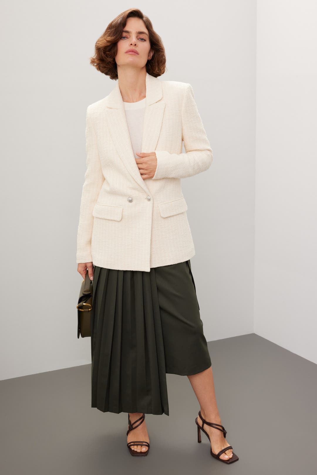 Maje Vileno Blazer Cream