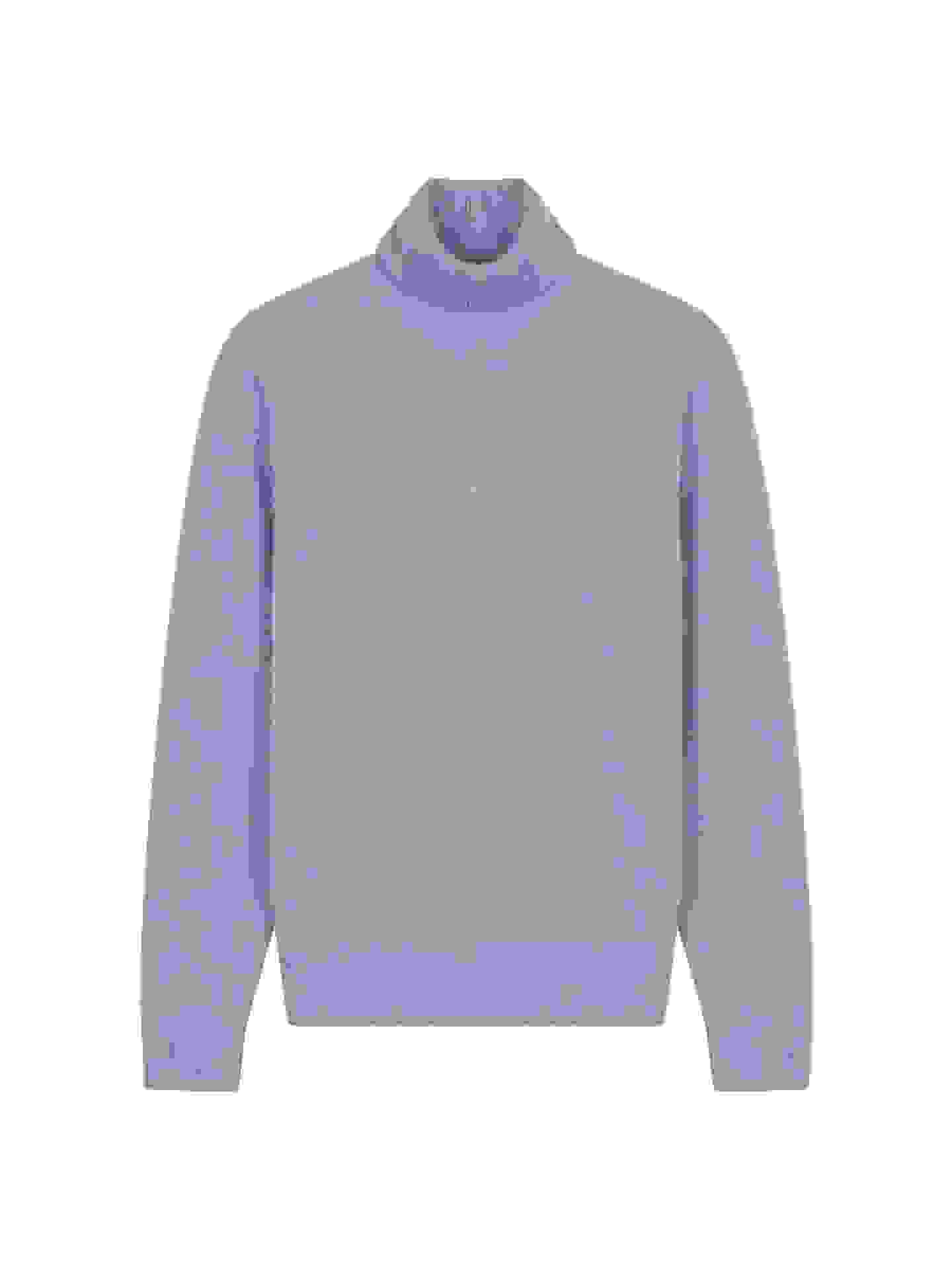 Timeless Turtleneck Cashmere Sweater – S Muted Blue MK-