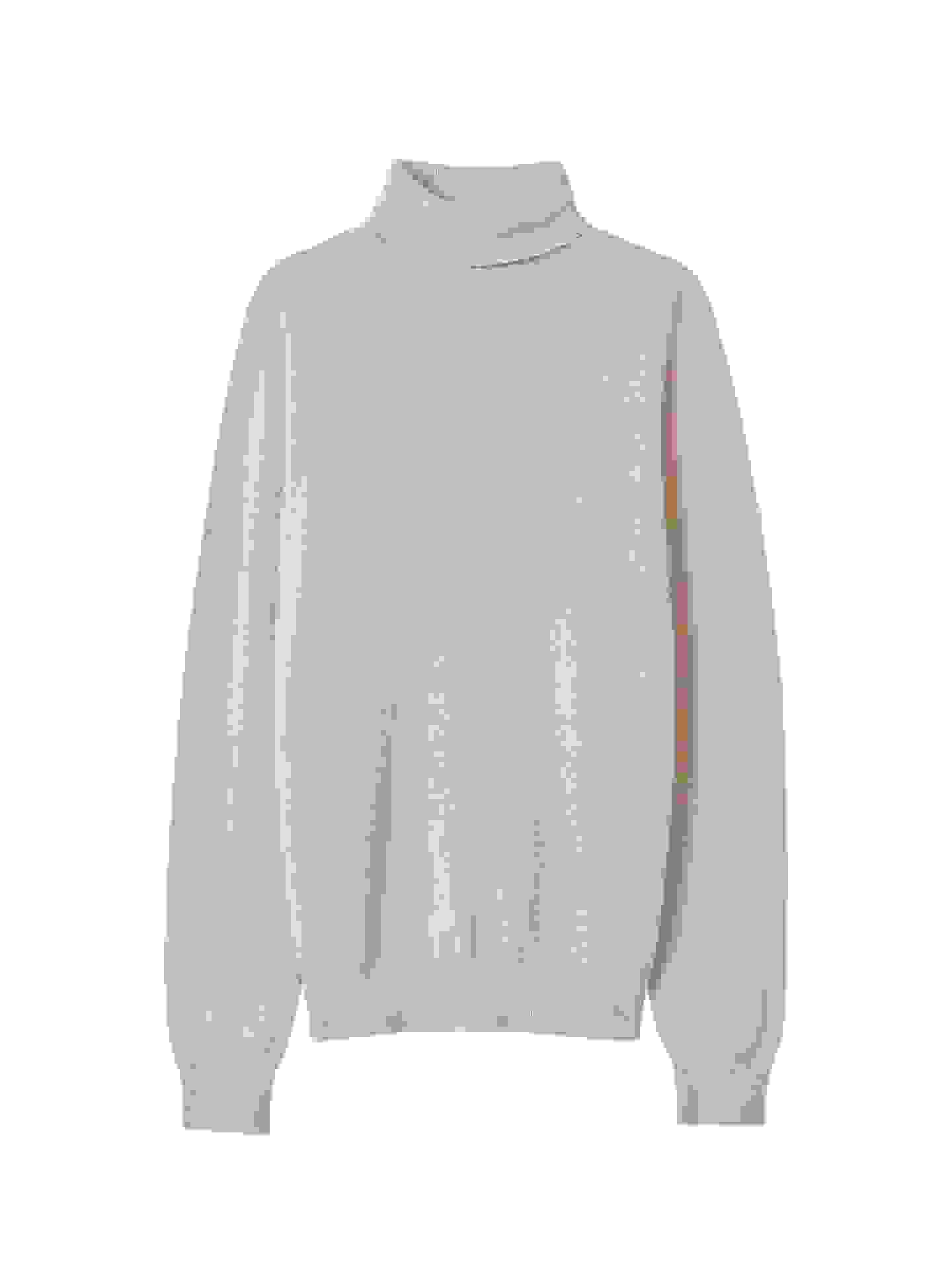 Organic Color Essential Turtleneck Cashmere Sweater – L Beige MK- Organic Color Essential Turtleneck Cashmere Sweater – L Beige MK-