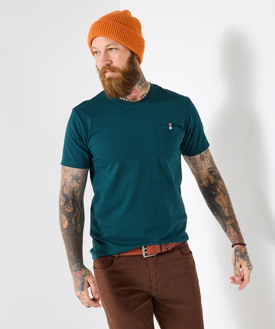 Men’s Better Than Basic Shirt – Size Large – Green – by Joe Browns Men’s Better Than Basic Shirt – Size Large – Green – by Joe Browns