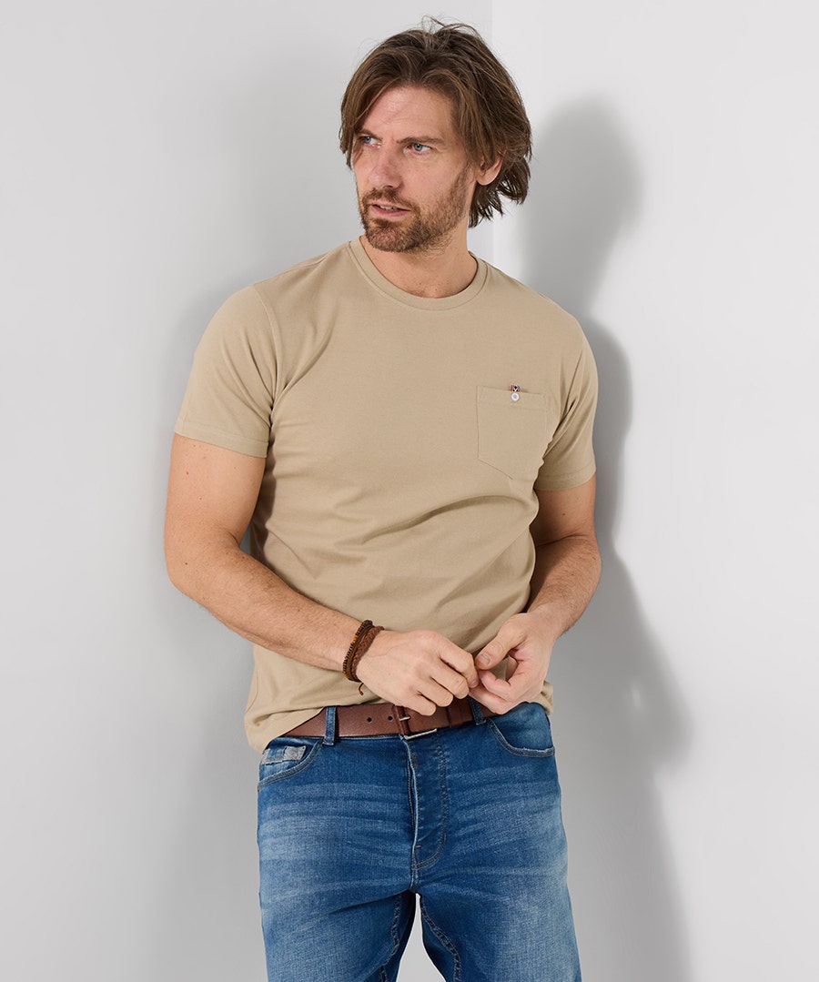Better Than Basic Shirt – Size Large – Taupe – by Joe Browns Better Than Basic Shirt – Size Large – Taupe – by Joe Browns