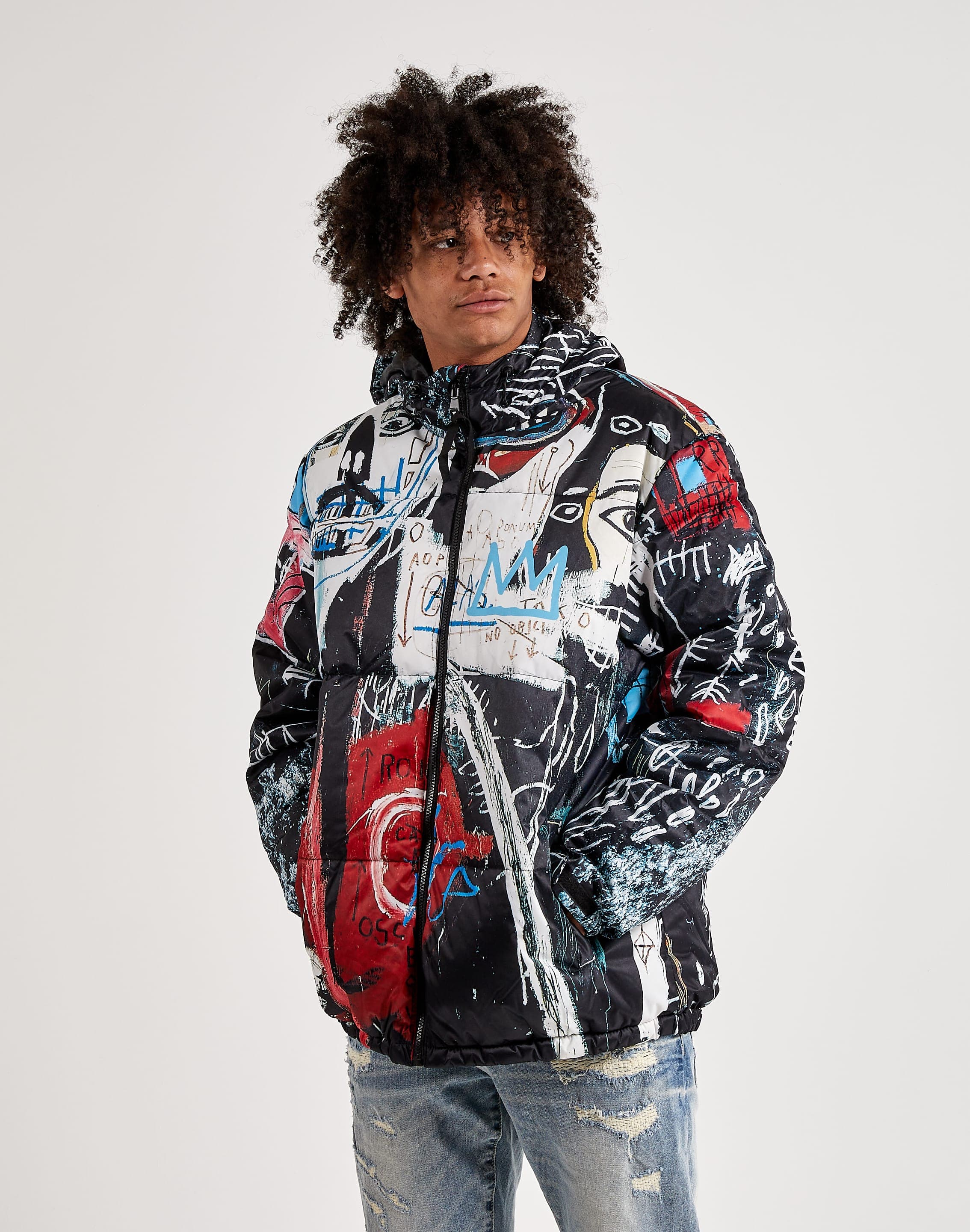 Members Only Jean-Michel Basquiat Puffer Jacket Members Only Jean-Michel Basquiat Puffer Jacket