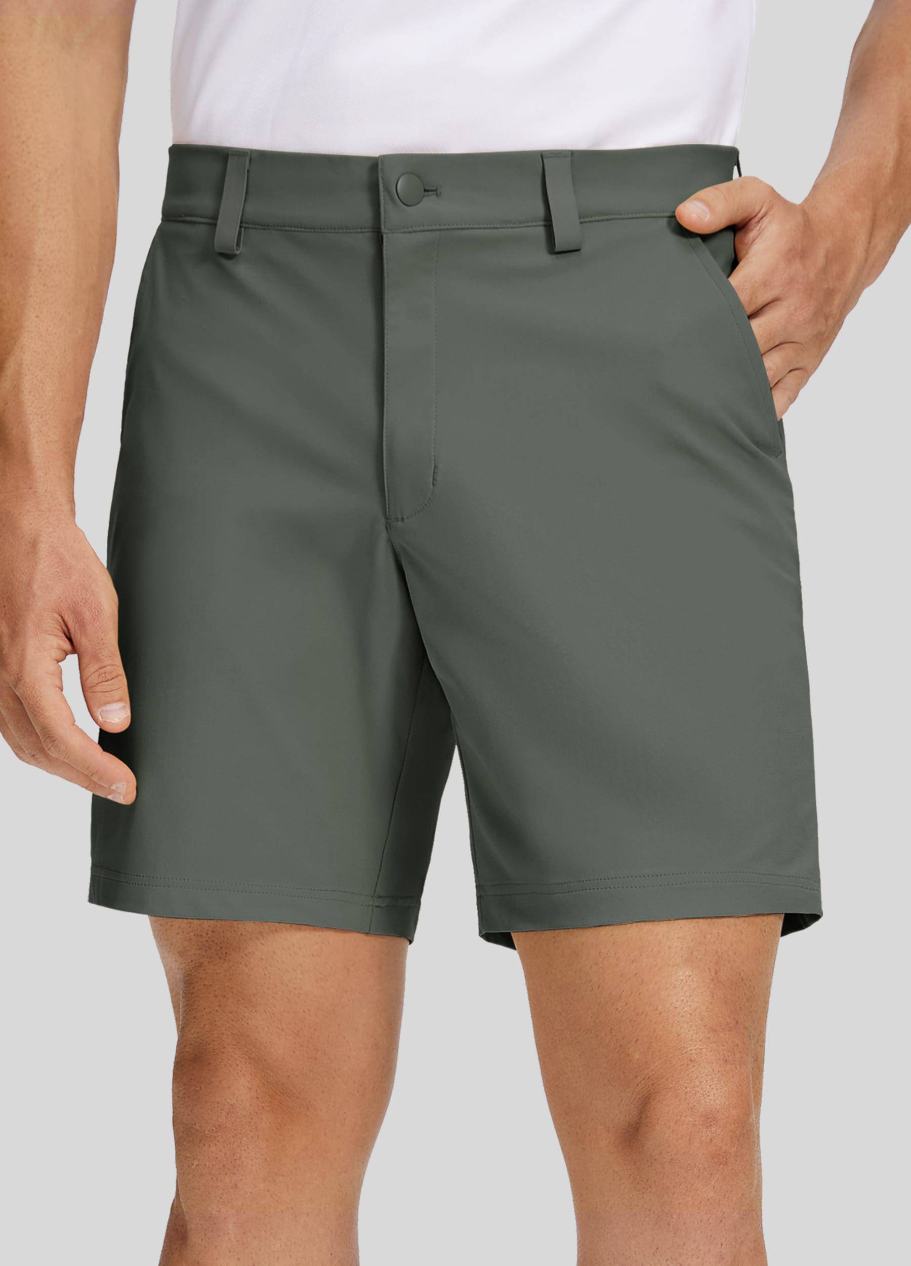 Men’s Golf Dress Shorts Inch – Sage Green Inch