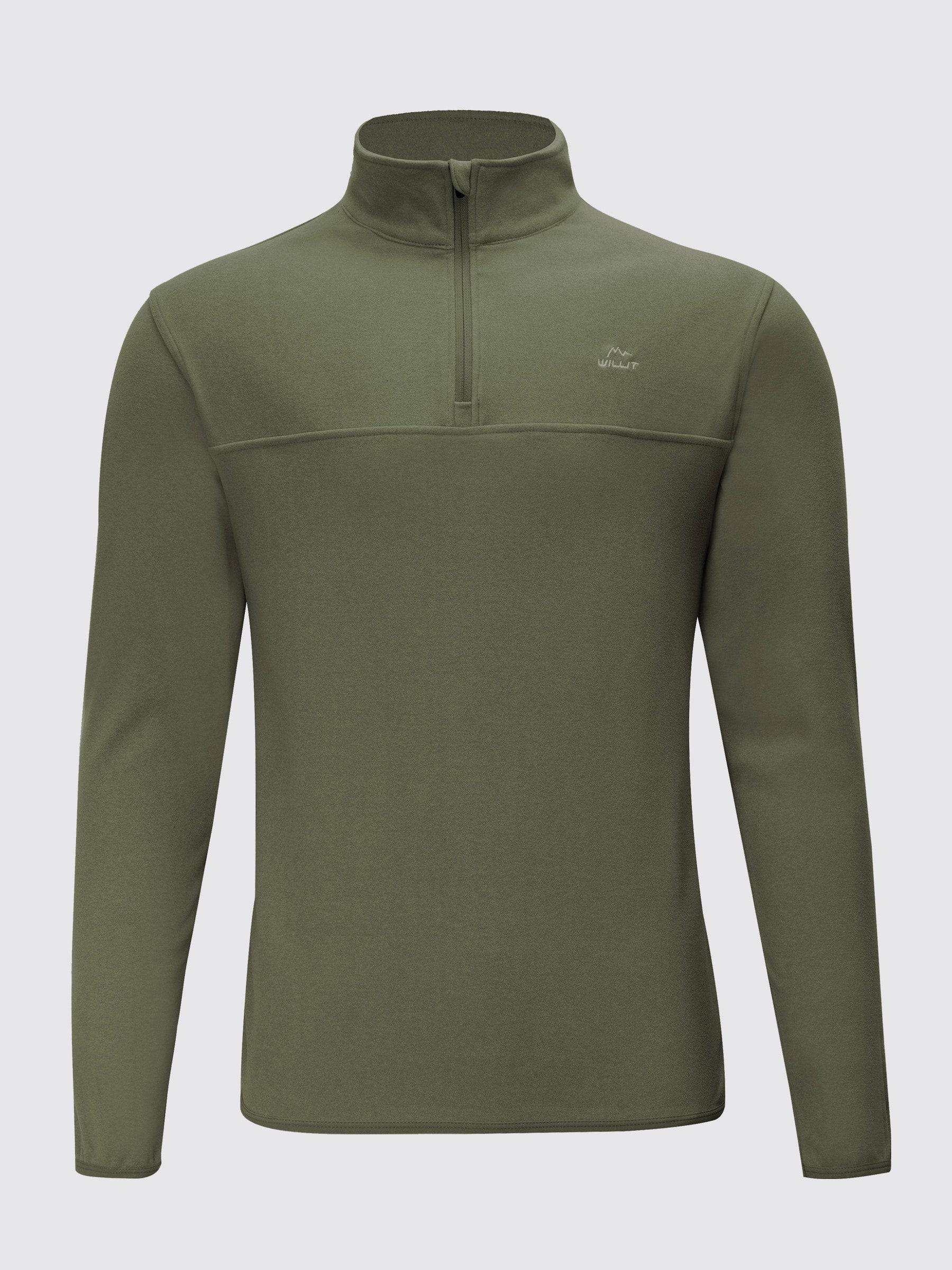 Men’s Fleece Pullover Quarter Zip Men’s Fleece Pullover Quarter Zip
