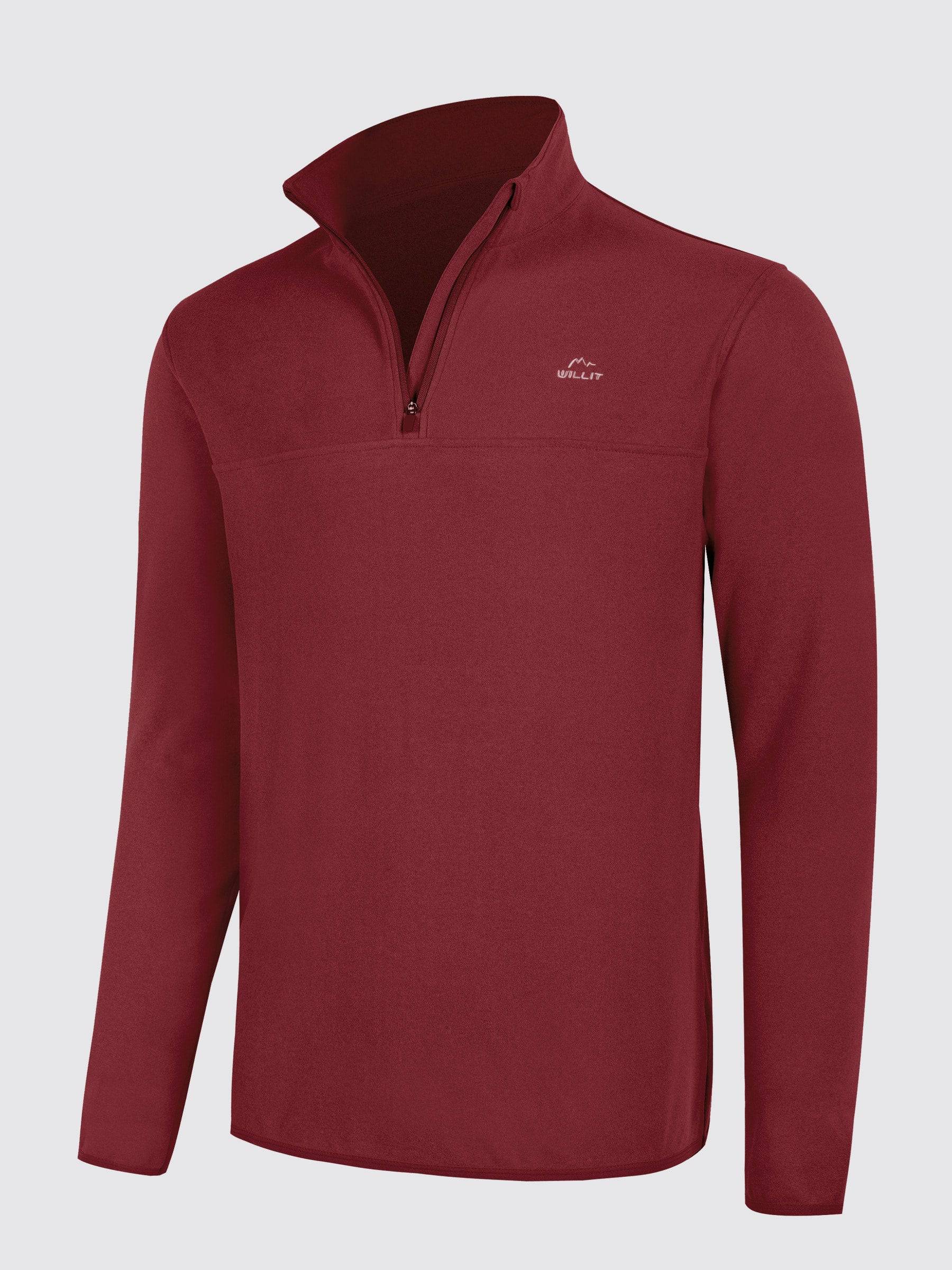 Men’s Fleece Pullover Quarter Zip