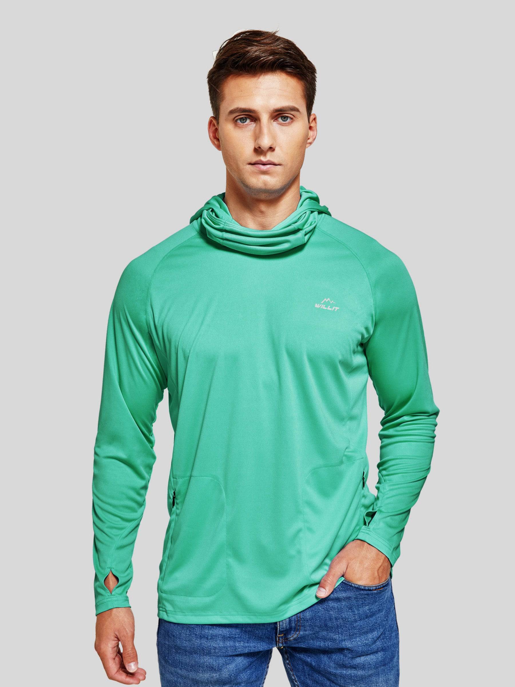 Men’s Sun Protection Hoodie UPF + Men’s Sun Protection Hoodie UPF +