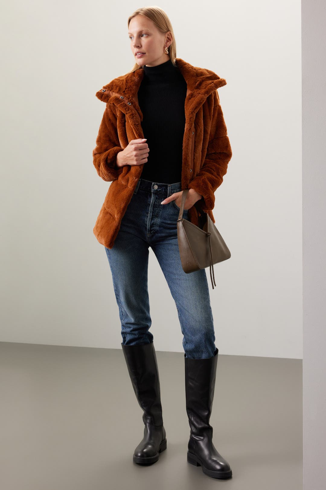 Nvlt Bunny Puffer Jacket Brown Nvlt Bunny Puffer Jacket Brown