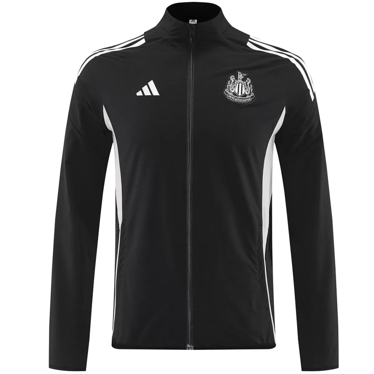 Newcastle United Windbreaker Jacket Black
