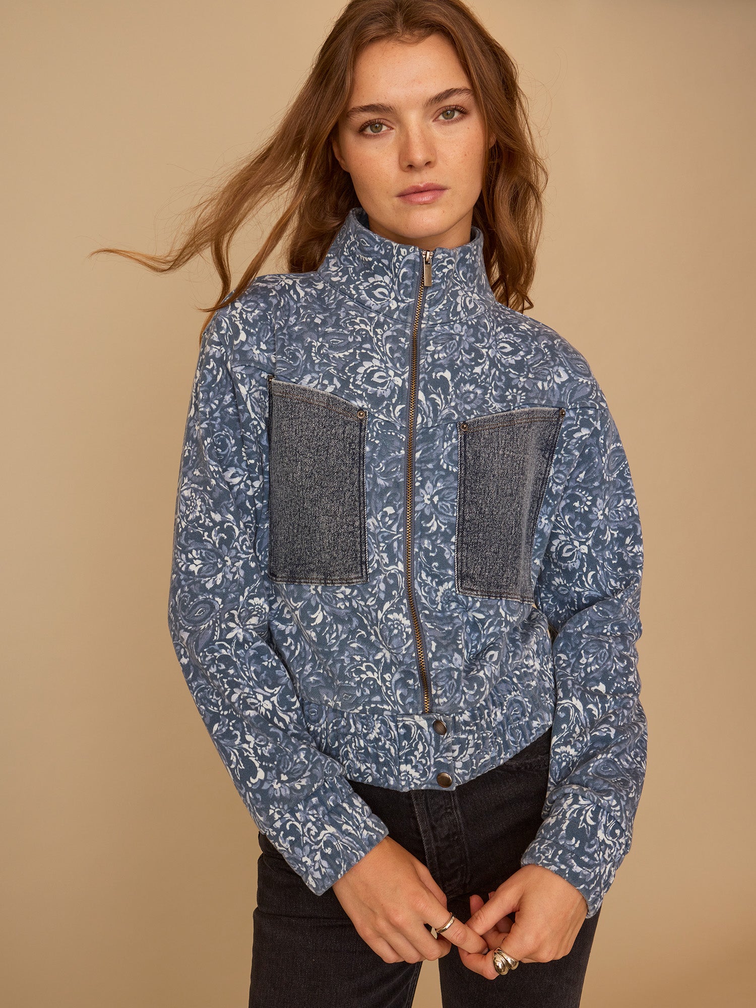 Printed Berkeley Jacket Printed Berkeley Jacket