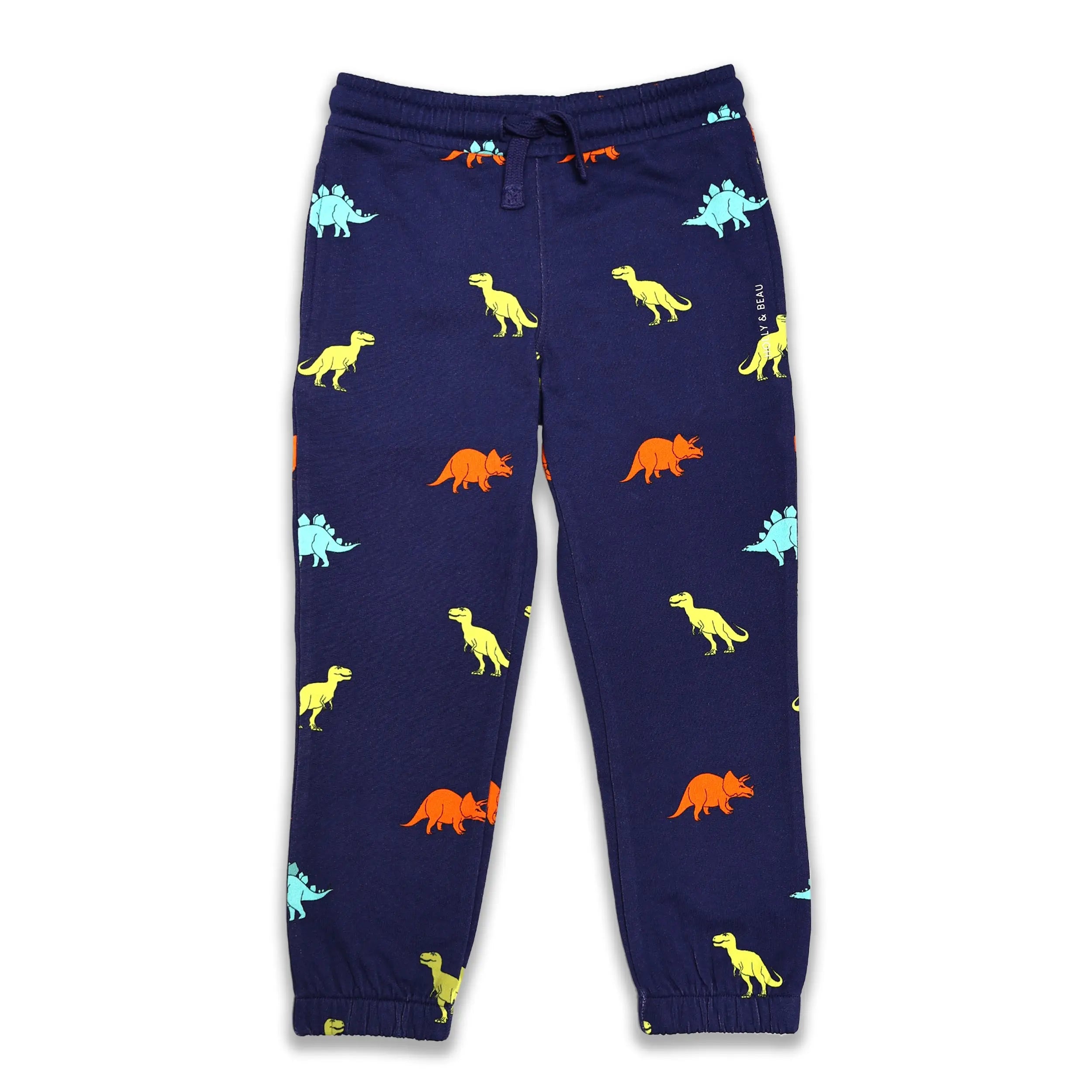 Organic Cotton Everyday Dinosaur Joggers Organic Cotton Everyday Dinosaur Joggers