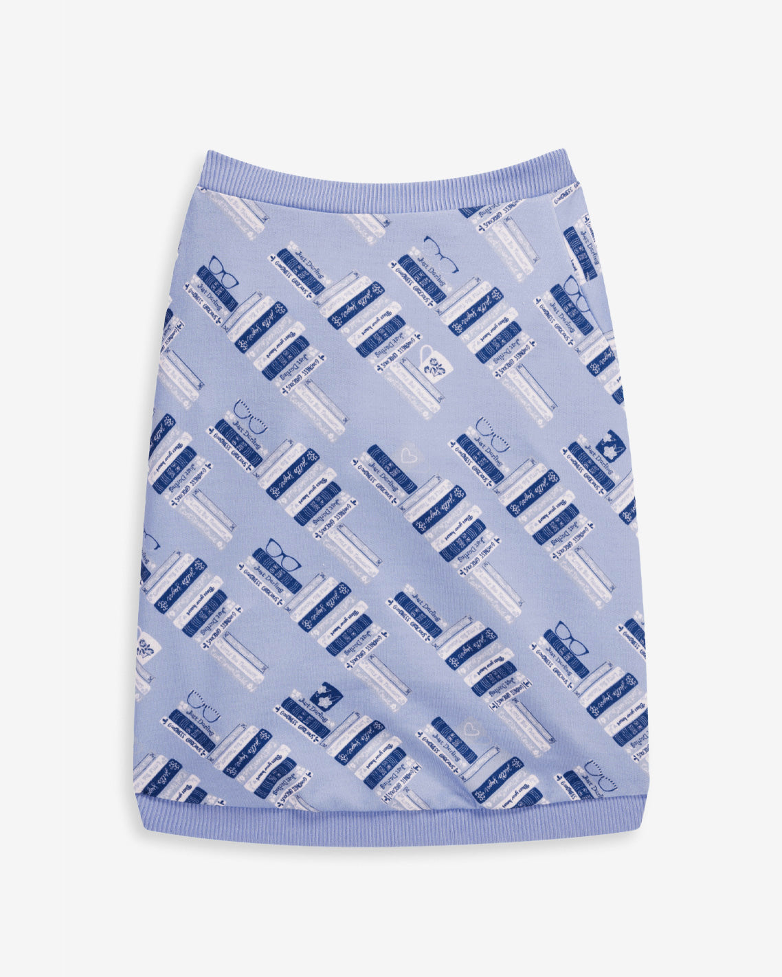 Blue Book Print Sweatshirt Blue Book Print Sweatshirt