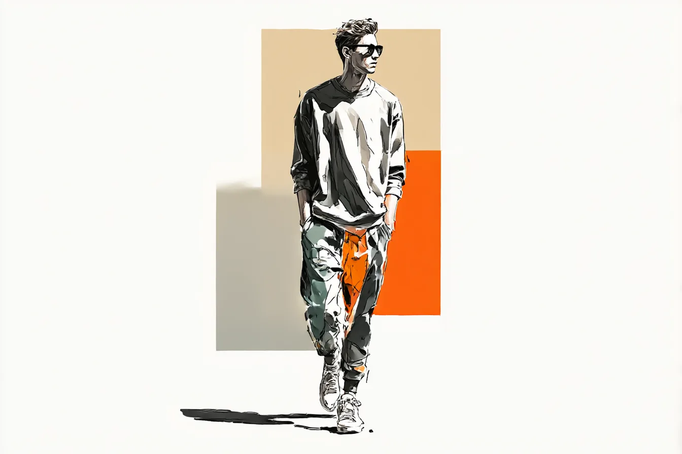 Printed Joggers That Look the Part