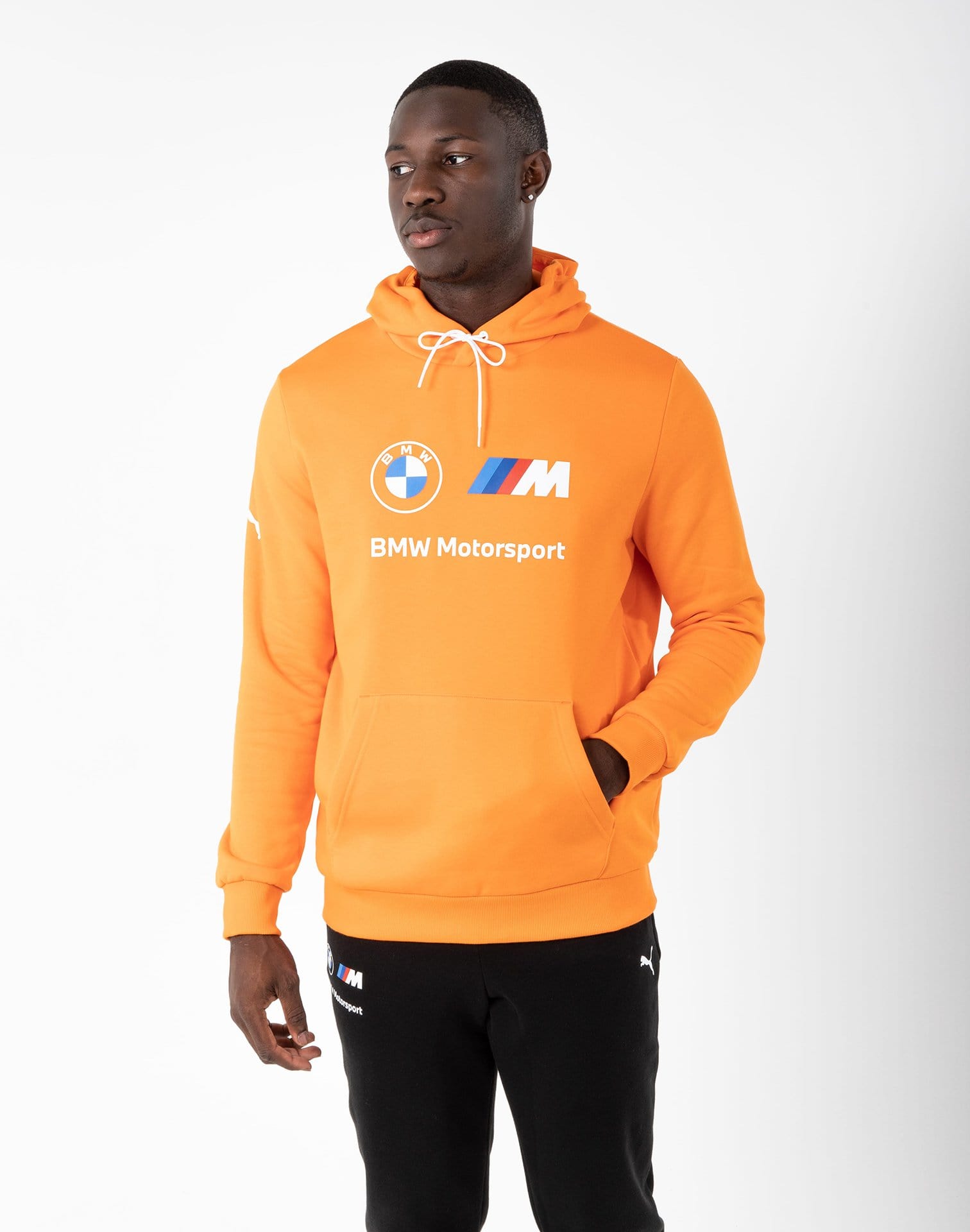 Puma Bmw Motorsport Essentials Fleece Hoodie Puma Bmw Motorsport Essentials Fleece Hoodie