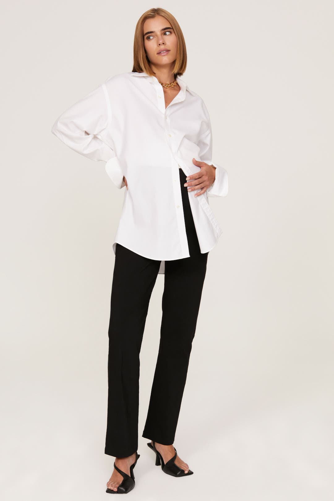 ripe Phoenix Maternity Trousers Black