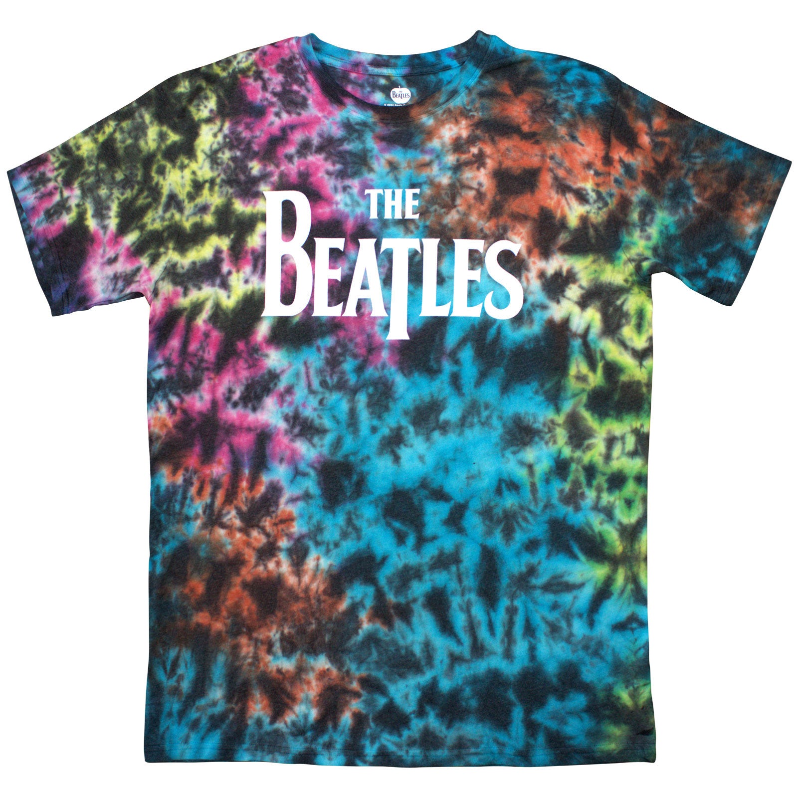 THE BEATLES – DROP T LOGO – Shirt Grey Wash Collection THE BEATLES – DROP T LOGO – Shirt Grey Wash Collection