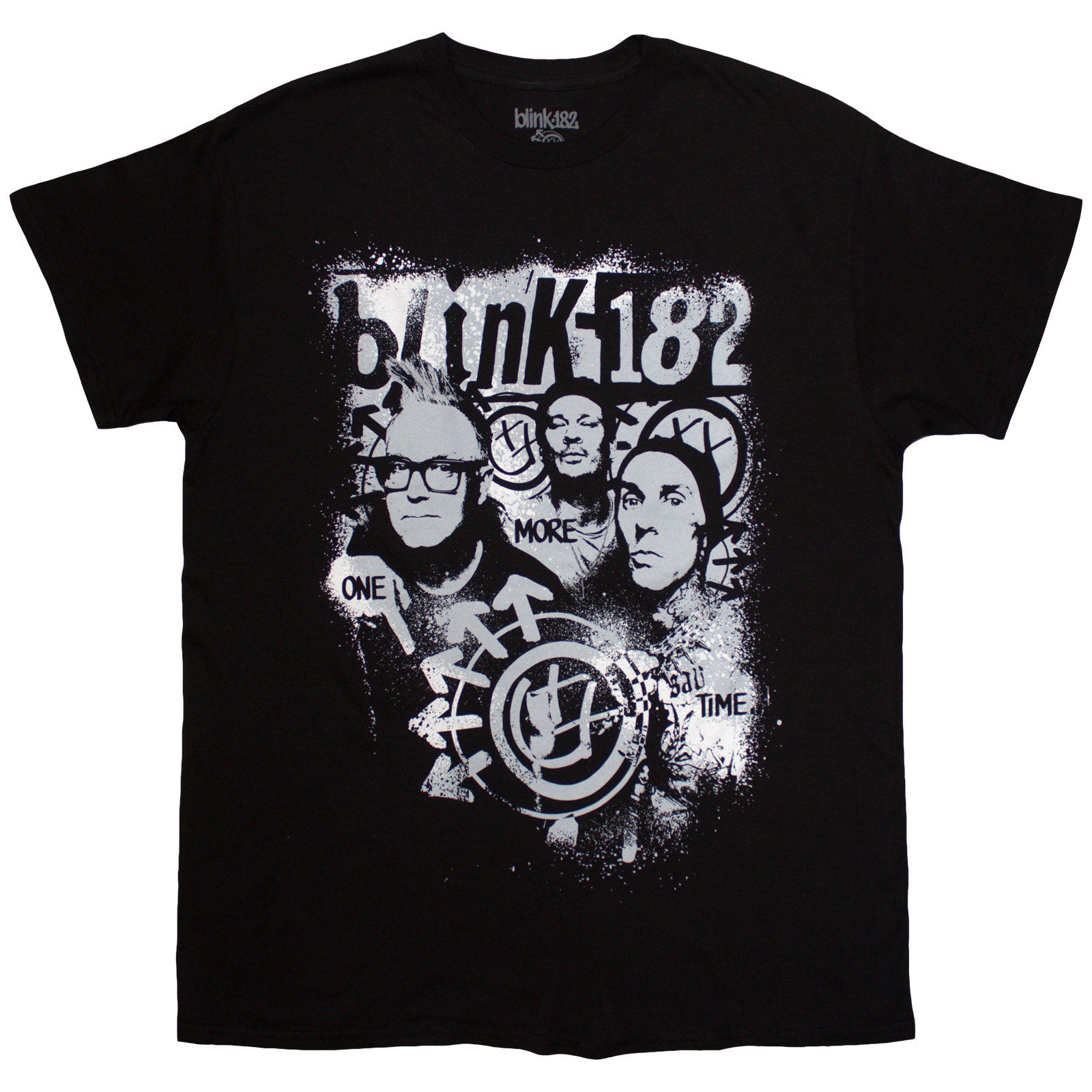 BLINK- – ONE MORE TIME SPRAY PAINT – Shirt Black BLINK- – ONE MORE TIME SPRAY PAINT – Shirt Black