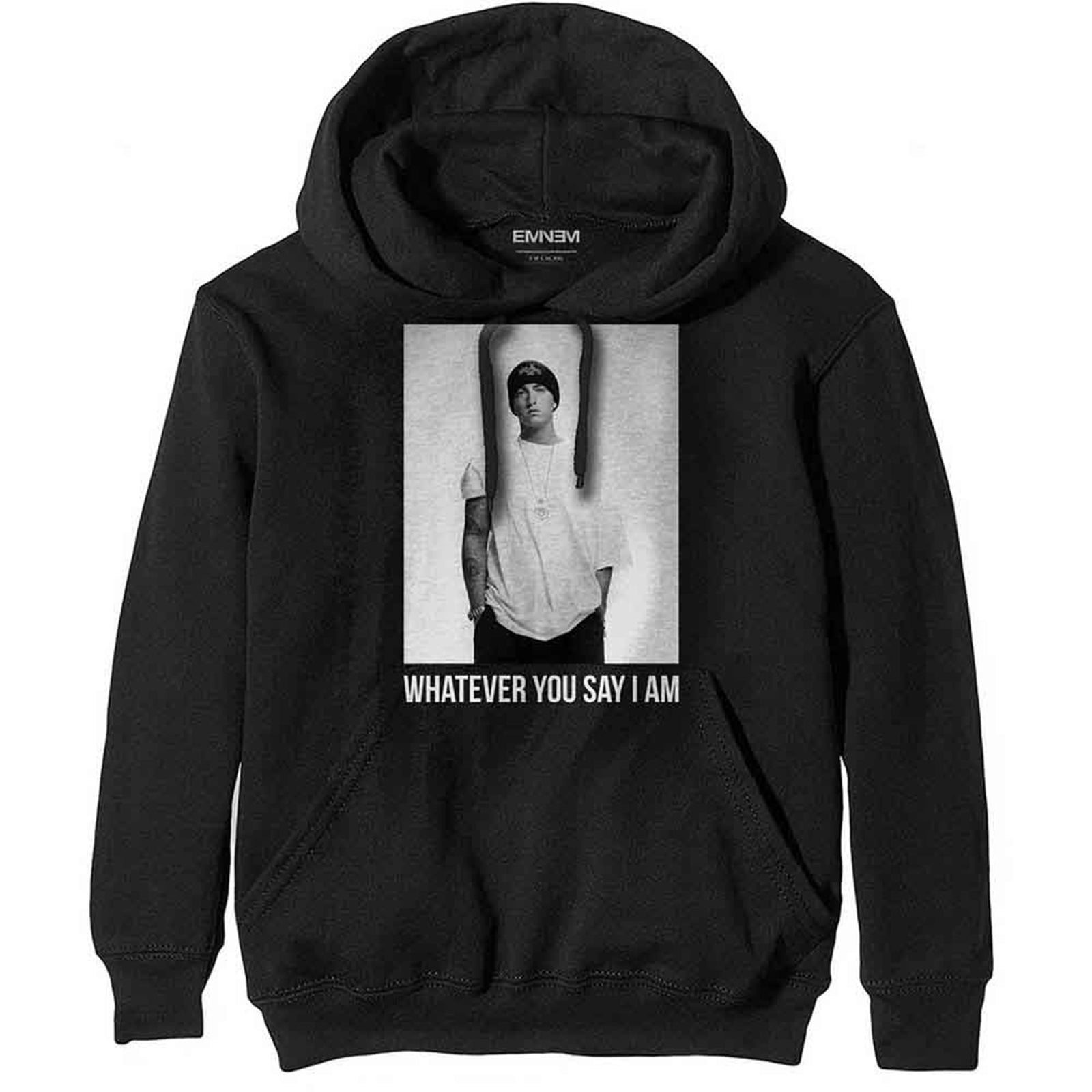 EMINEM – WHATEVER – Pullover Hoodie Black EMINEM – WHATEVER – Pullover Hoodie Black
