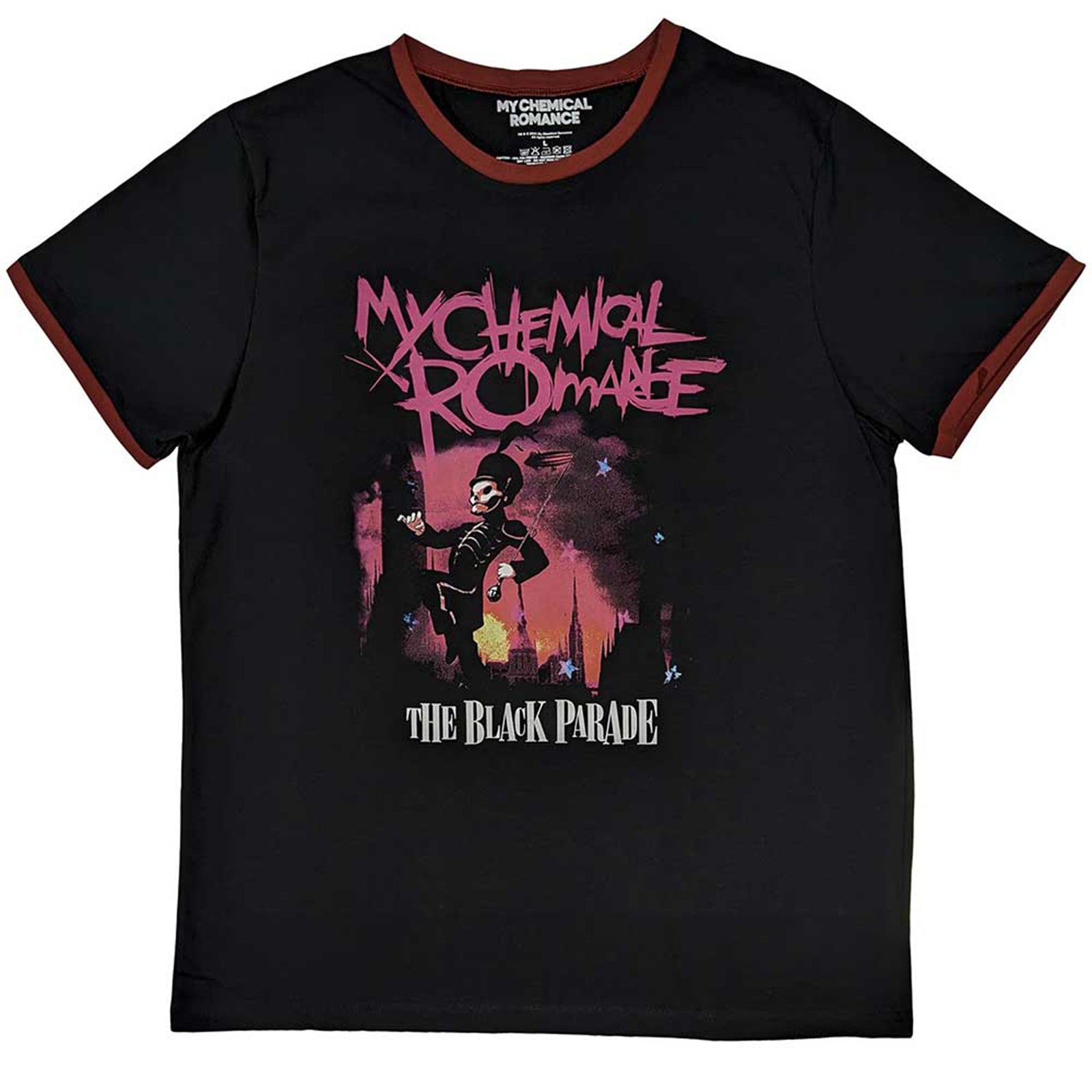 MY CHEMICAL ROMANCE – MARCH – Ringer Shirt Black