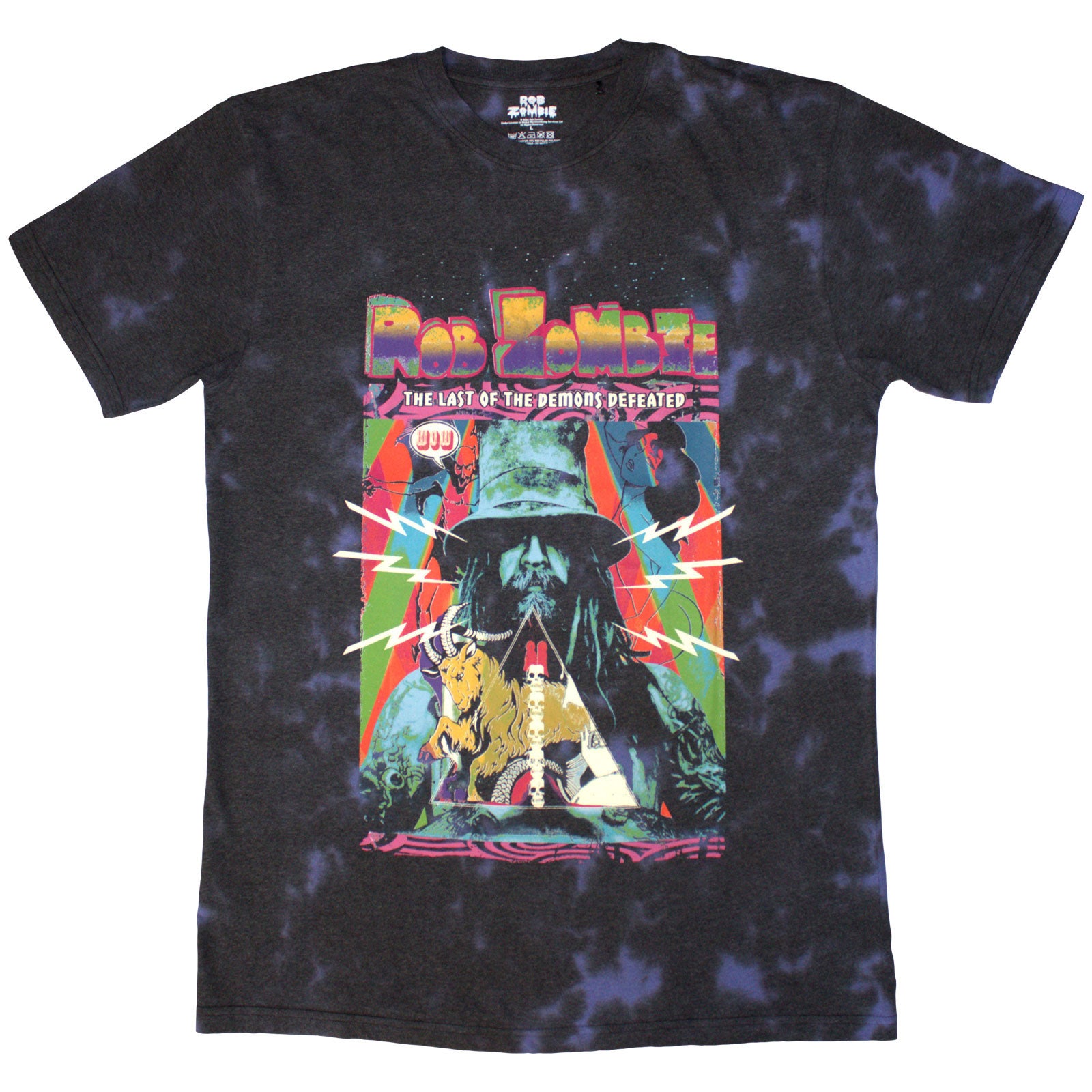 ROB ZOMBIE – LAST OF THE DEMONS – Shirt Black Wash Collection ROB ZOMBIE – LAST OF THE DEMONS – Shirt Black Wash Collection