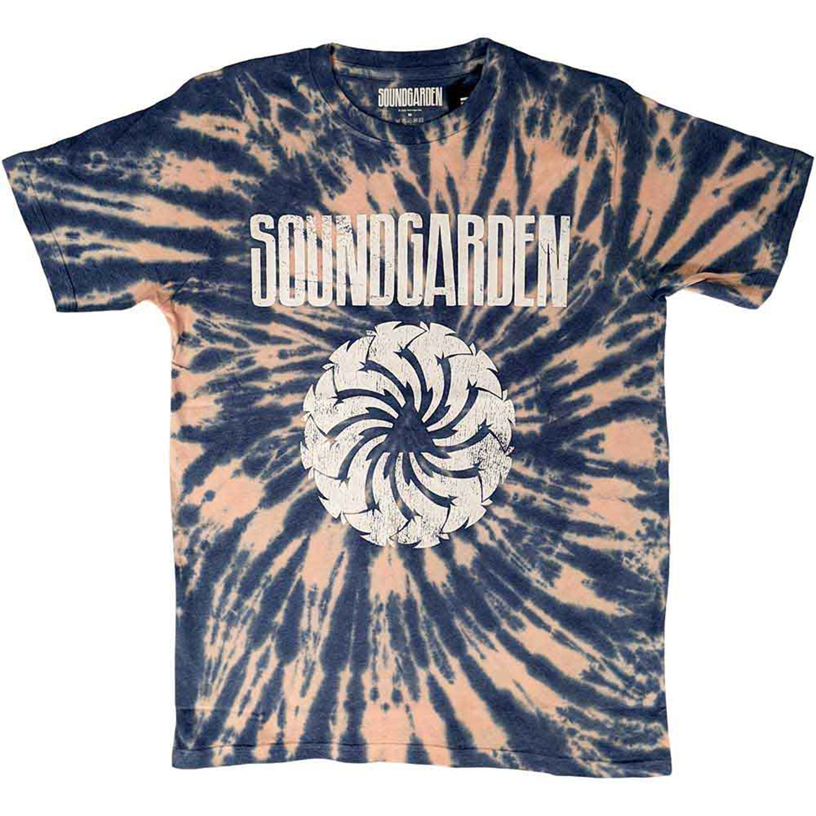 SOUNDGARDEN – LOGO SWIRL – Shirt Blue Wash Collection SOUNDGARDEN – LOGO SWIRL – Shirt Blue Wash Collection