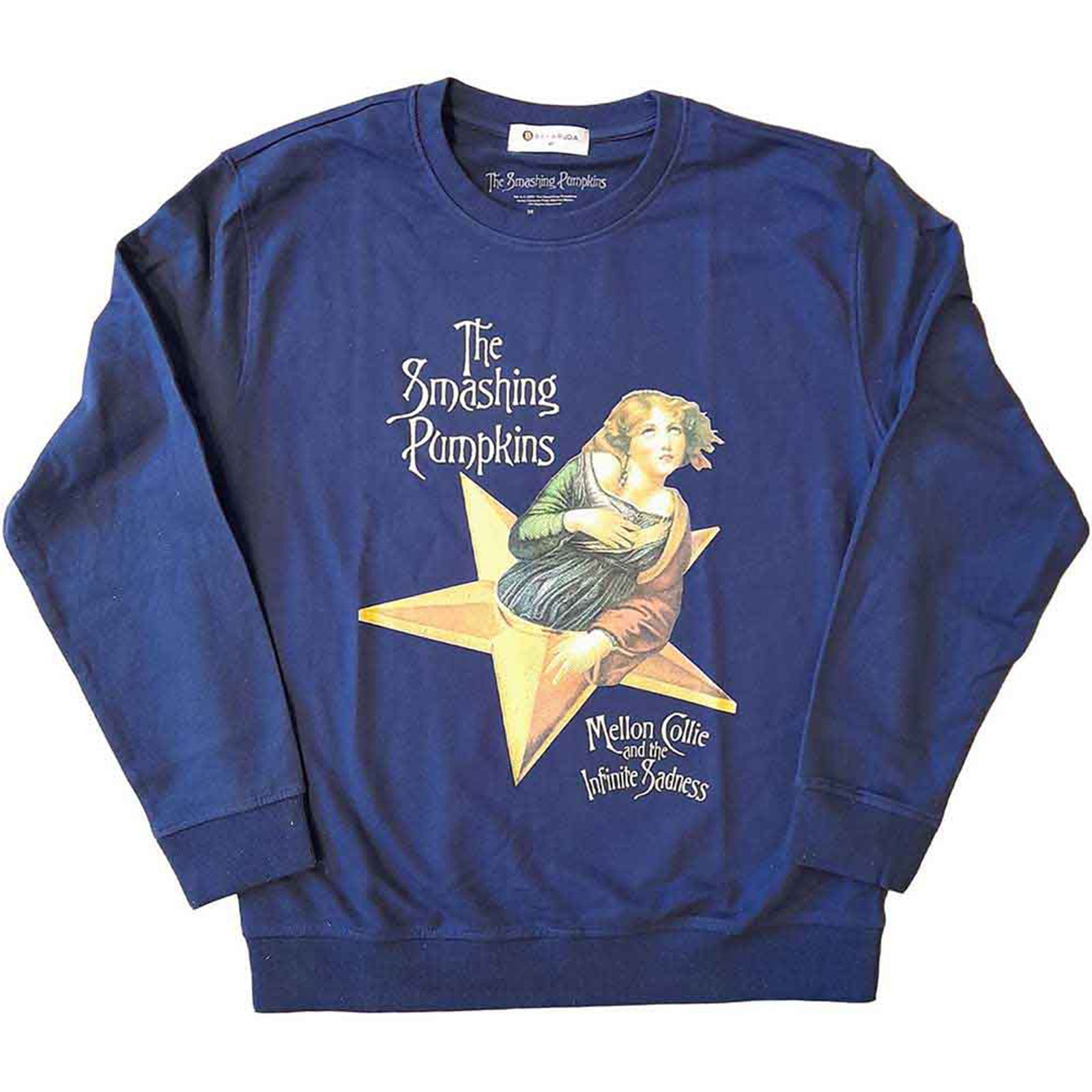 THE SMASHING PUMPKINS – MELLON COLLIE – Sweatshirt Blue THE SMASHING PUMPKINS – MELLON COLLIE – Sweatshirt Blue