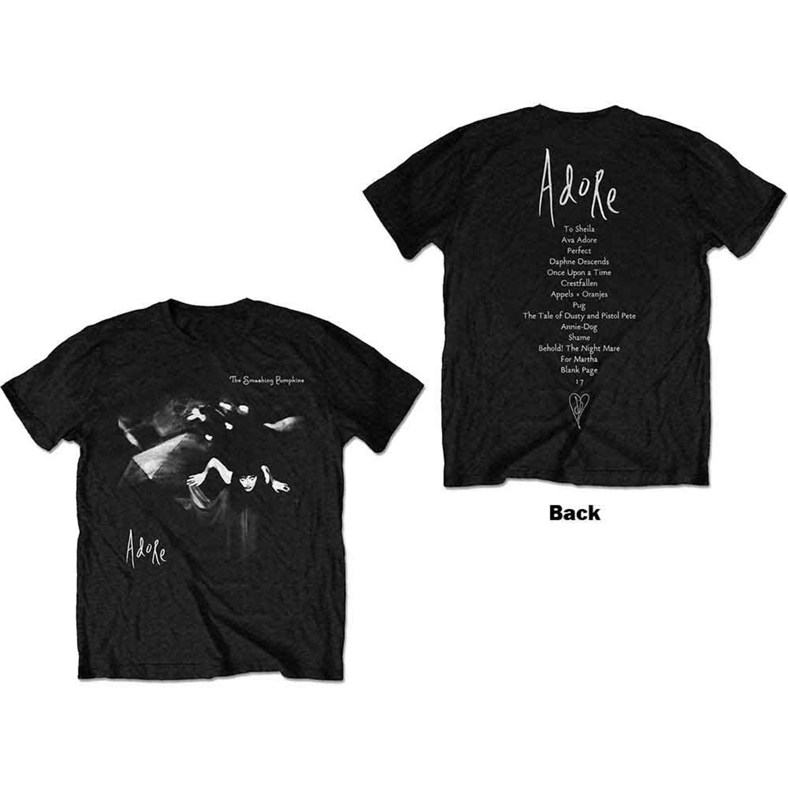 THE SMASHING PUMPKINS – ADORE – Shirt Black Back Print THE SMASHING PUMPKINS – ADORE – Shirt Black Back Print