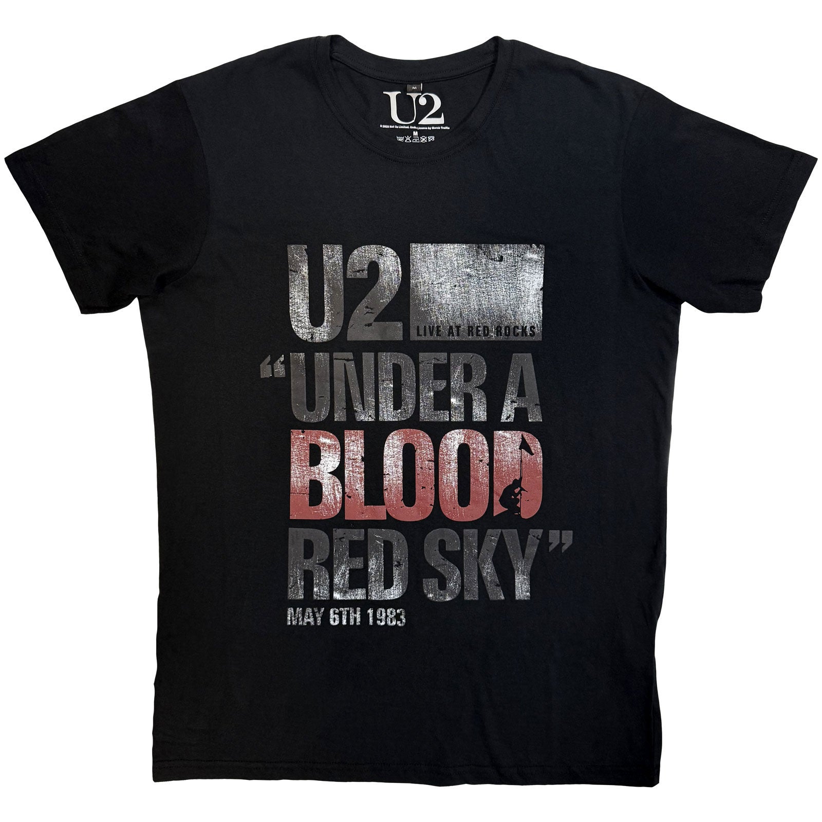 U – BLOOD RED SKY LIVE – Carbon Shirt Black U – BLOOD RED SKY LIVE – Carbon Shirt Black