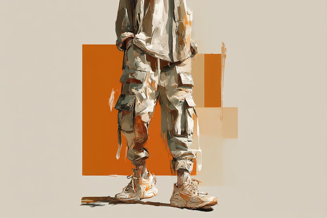 Regular Fit Cargo Trousers Cut to Sit Properly