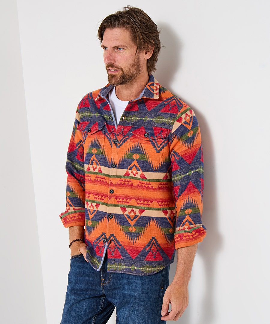 Men’s Wildside Long Sleeve Shirt – Size Large – by Joe Browns Men’s Wildside Long Sleeve Shirt – Size Large – by Joe Browns
