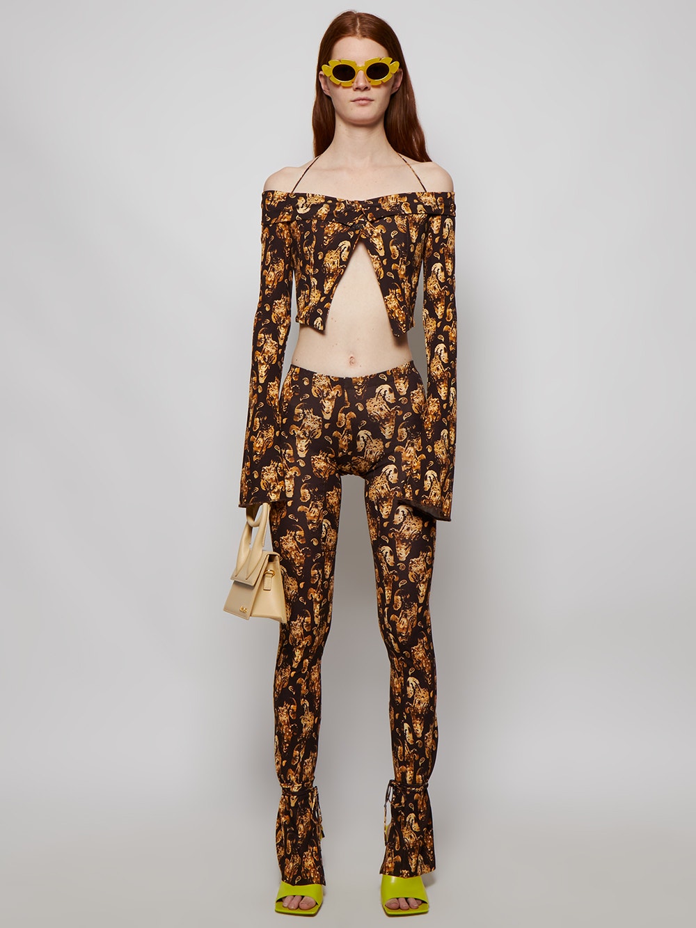Perse Trousers Paisley Dark Print