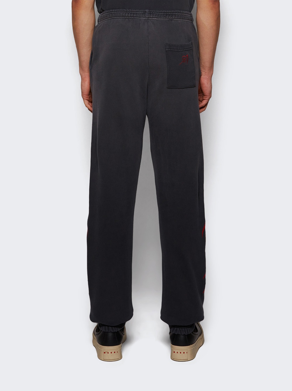 Embroidered Serenity Reaper Joggers Black Embroidered Serenity Reaper Joggers Black