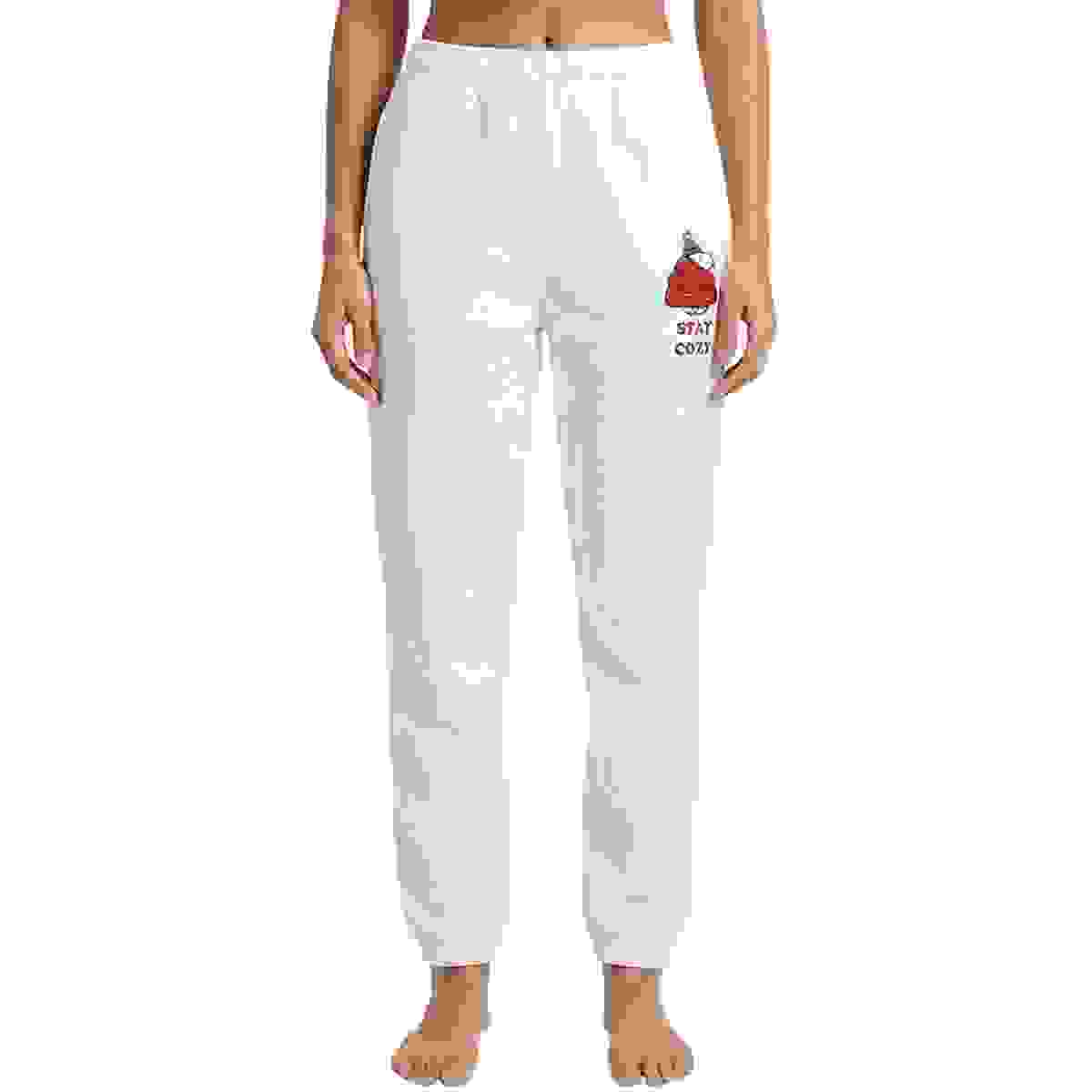 Officially Licensed Peanuts Snoopy Stay Cozy Embroidered Adult Unisex Sweatpants Officially Licensed Peanuts Snoopy Stay Cozy Embroidered Adult Unisex Sweatpants