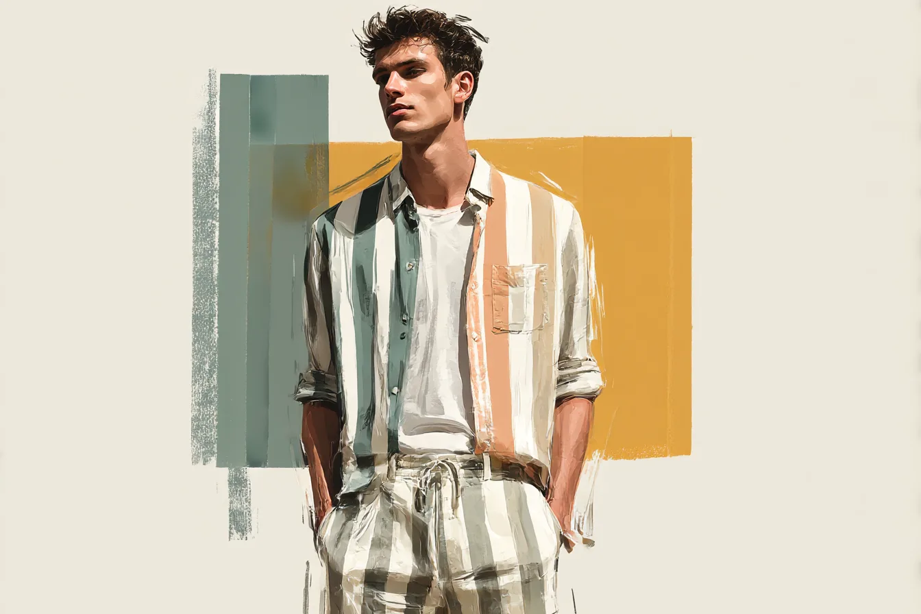 Stripe Shorts That Punch Above Their Weight