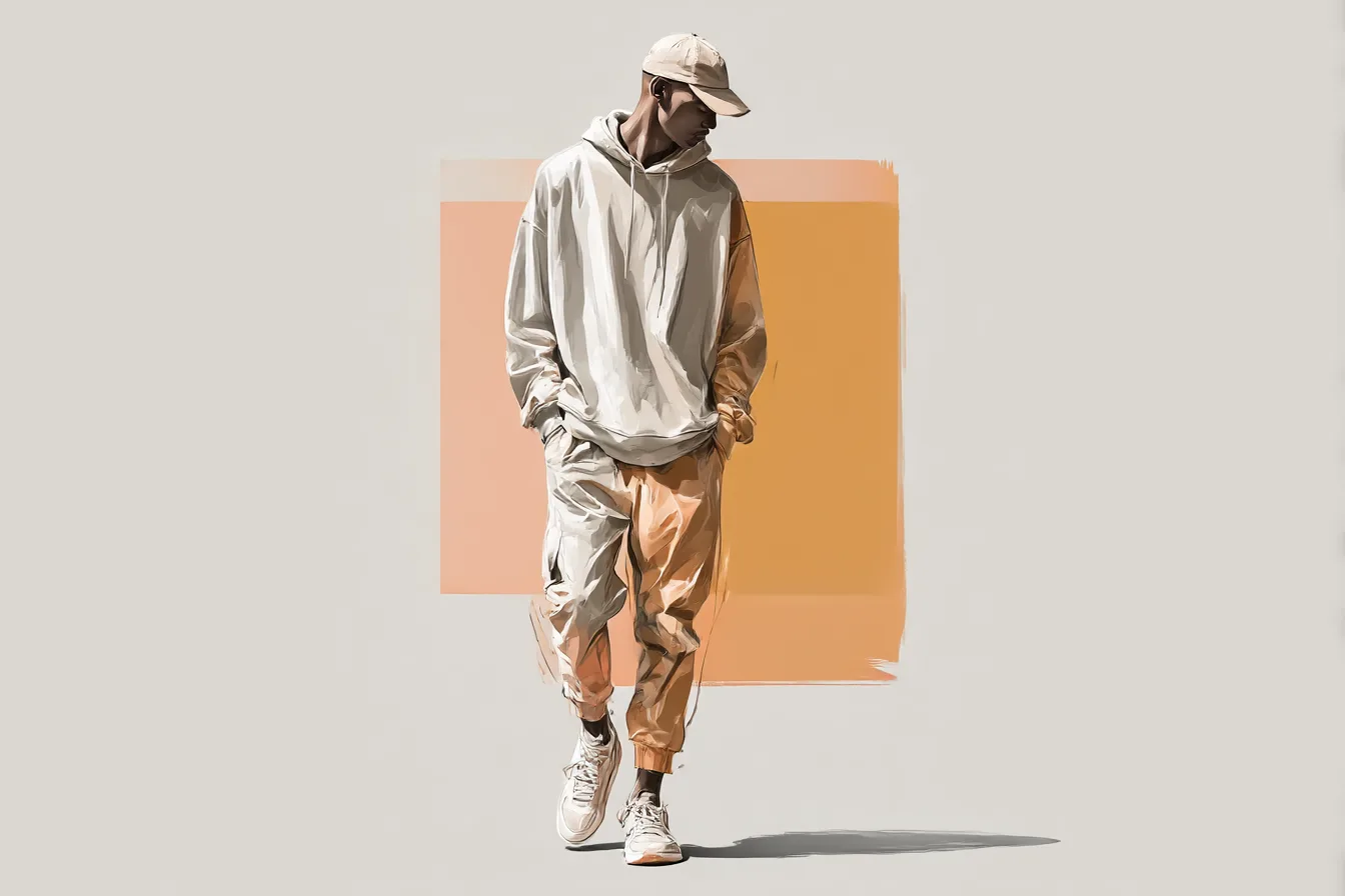 Tapered Joggers Cut to Sit Properly