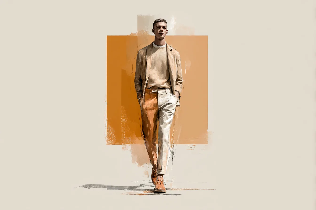 Trousers With Stretch Detail Done Properly