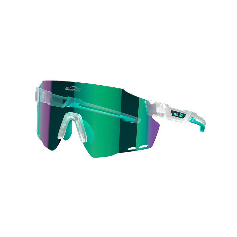 WINDBREAKER Classic Cycling Sunglasses – High Transparency Matte + Lake Placid Blue WINDBREAKER Classic Cycling Sunglasses – High Transparency Matte + Lake Placid Blue
