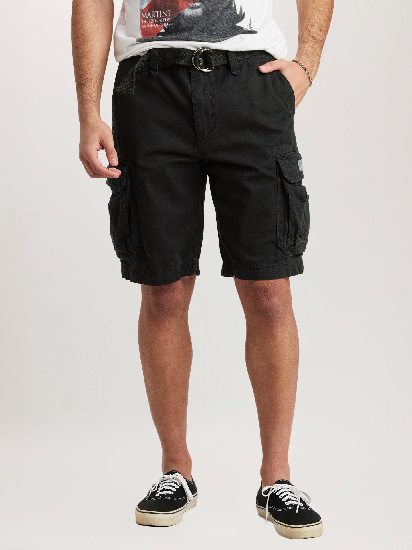 Men’s Survivor Cargo Shorts Black by UNIONBAY, Black Men’s Survivor Cargo Shorts Black by UNIONBAY, Black