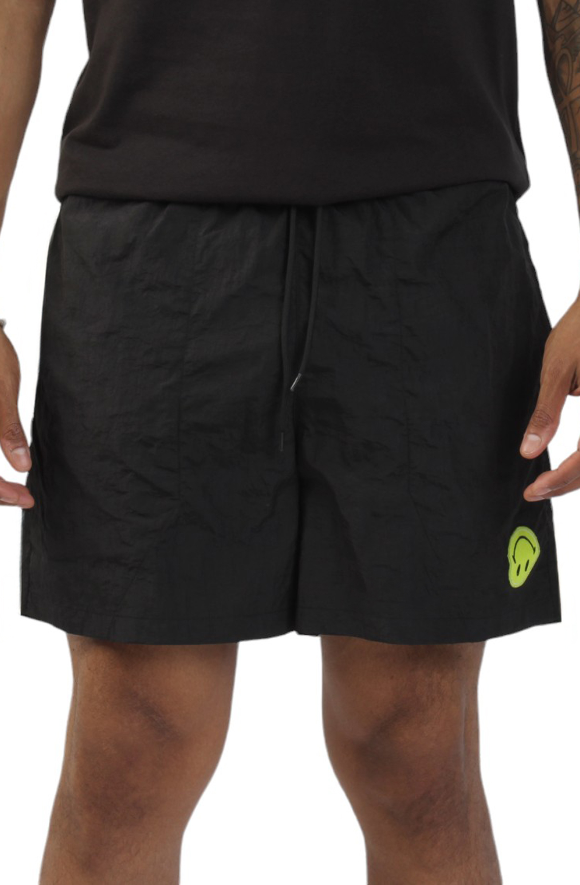 Men Smiley Grand Slam Shorts Black Shorts L Black