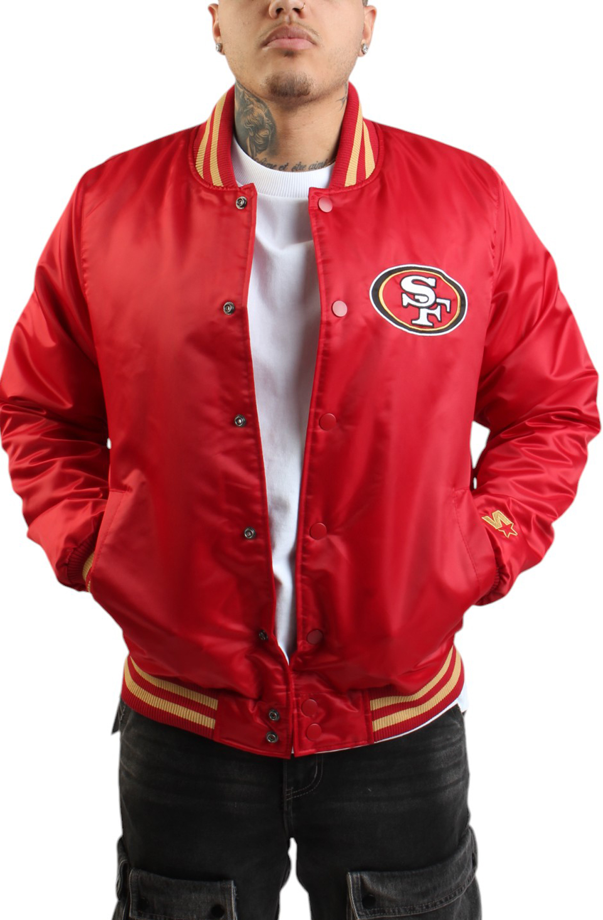 NFL San Francisco ers Varsity Jacket NFL San Francisco ers Varsity Jacket